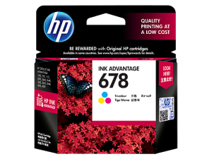 HP 678 Tri-Color Ink Cartridge