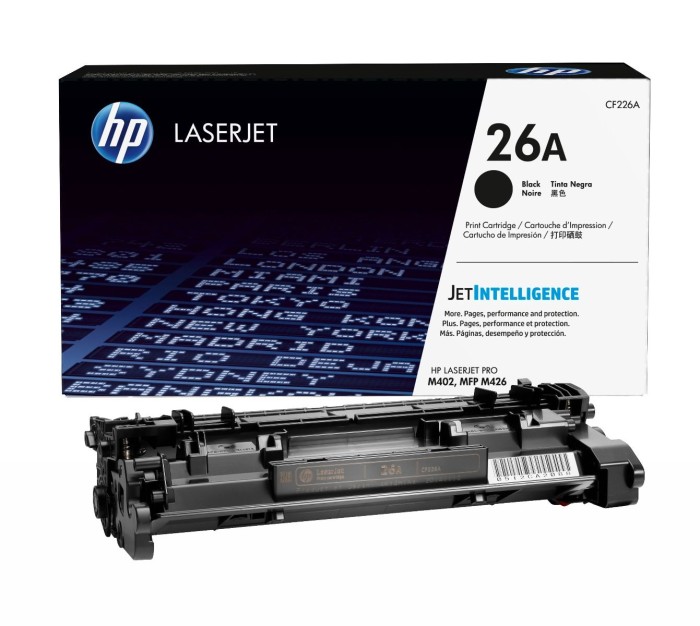 Jual HP 26A Black Original LaserJet Toner Cartridge