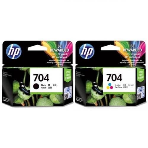 Jual Tinta HP 704 Black/CMY