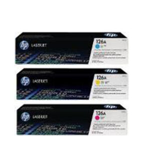 Toner HP LaserJet 126A CMY (Cyan, Magenta, Yellow) Original